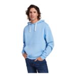 MPG116568 sudadera con capucha para hombre negro punto 50 algodon 50 poliester 280 gm2 3