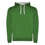 MPG116571 sudadera con capucha para hombre verde punto 50 algodon 50 poliester 280 gm2 1