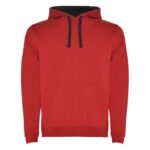 MPG116577 sudadera con capucha para hombre rojo punto 50 algodon 50 poliester 280 gm2 1