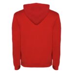 MPG116577 sudadera con capucha para hombre rojo punto 50 algodon 50 poliester 280 gm2 4