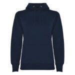 MPG116587 sudadera con capucha para mujer azul punto 50 algodon 50 poliester 280 gm2 1