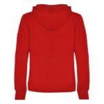MPG116591 sudadera con capucha para mujer rojo punto 50 algodon 50 poliester 280 gm2 5