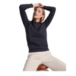 MPG116592 sudadera con capucha para mujer azul punto 50 algodon 50 poliester 280 gm2 2