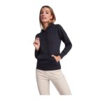 MPG116592 sudadera con capucha para mujer azul punto 50 algodon 50 poliester 280 gm2 4