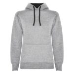 MPG116601 sudadera con capucha para mujer gris punto 50 algodon 50 poliester 280 gm2 1