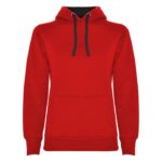 MPG116602 sudadera con capucha para mujer rojo punto 50 algodon 50 poliester 280 gm2 1