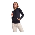 MPG116602 sudadera con capucha para mujer rojo punto 50 algodon 50 poliester 280 gm2 4