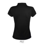 MPG116665 prime polo mujer 200g negro poliester algodon 4