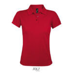 MPG116670 prime polo mujer 200g rojo poliester algodon 1