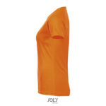 MPG116691 sporty camiseta mujer 140g naranja poliester 2