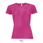 MPG116692 sporty camiseta mujer 140g fucsia poliester 1