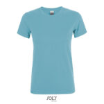 MPG116744 regent camiseta mujer 150g azul turquesa algodon 1