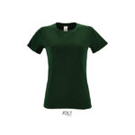 MPG116748 regent camiseta mujer 150g verde bosque algodon 1