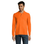MP3428290 Saxi - PERFECT MEN LSL POLO 180g Naranja XXL