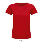 MPG116935 pioneer mujer camiseta 175g rojo algodon organico 1