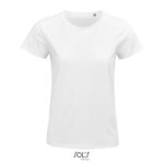 MPG116937 pioneer mujer camiseta 175g blanco algodon organico 1
