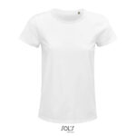 MPG116956 crusader mujer camiseta blanco algodon organico 1