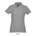 MPG117126 passion polo mujer 170g gris algodon 1