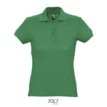 MPG117127 passion polo mujer 170g verde algodon 1