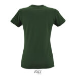 MPG117341 imperial mujer 190 camiseta verde bosque algodon 3