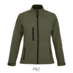 MPG117474 roxy chaqueta ss mujer 340g verde militar tejido mezcla 1