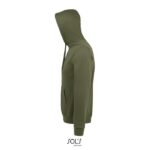 MPG117482 snake sudadera capucha verde militar poliester algodon 2