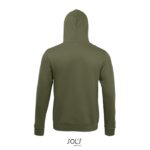 MPG117482 snake sudadera capucha verde militar poliester algodon 3