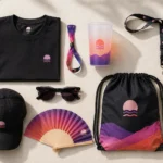 Merchandising para festivales personalizado con logotipo